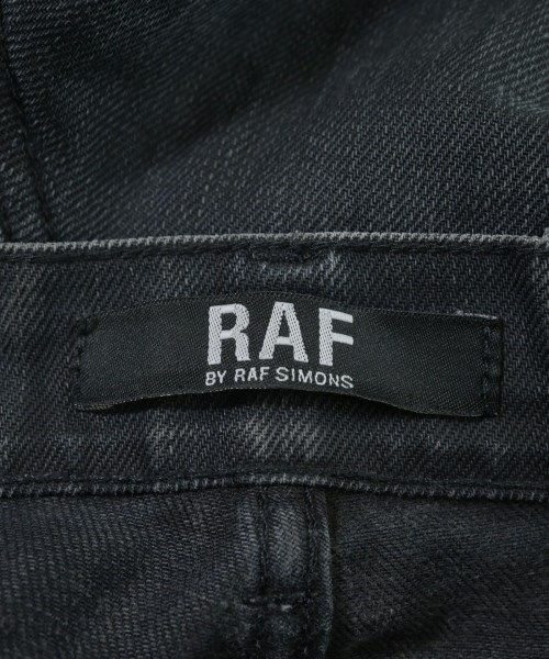 RAF BY RAFSIMONS（ラフバイ　ラフシモンズ）デニムパンツ 黒 サイズ:32(L位) メンズ/2200662780038