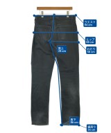 RAF BY RAFSIMONS（ラフバイ　ラフシモンズ）デニムパンツ 黒 サイズ:32(L位) メンズ/2200662780038