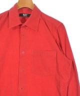 RAF BY RAFSIMONS（ラフバイ　ラフシモンズ）カジュアルシャツ 赤 サイズ:M メンズ/2200691416250