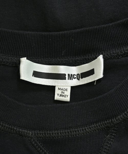 McQ（マックキュー）Tシャツ・カットソー 黒 サイズ:S レディース/2200628537379