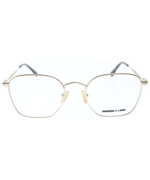 McQ（マックキュー）メガネ ゴールド サイズ:- レディース/2200623074046