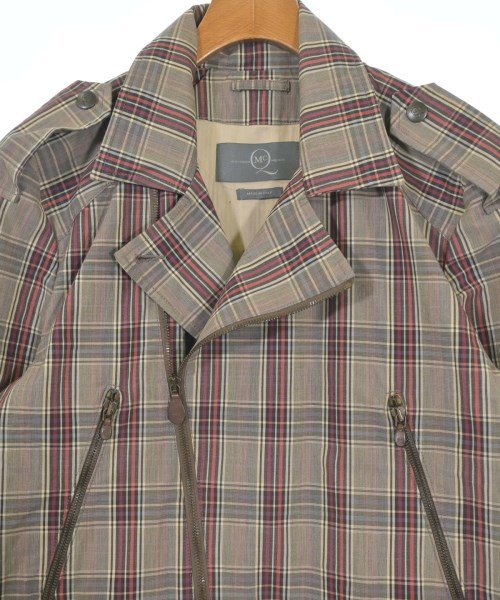McQ（マックキュー）ライダース 茶 サイズ:44(S位) メンズ/2200628853028