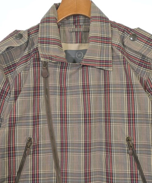 McQ（マックキュー）ライダース 茶 サイズ:44(S位) メンズ/2200628853028