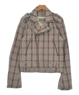 McQ（マックキュー）ライダース 茶 サイズ:44(S位) メンズ/2200628853028