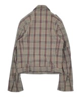 McQ（マックキュー）ライダース 茶 サイズ:44(S位) メンズ/2200628853028