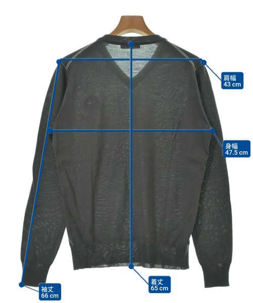 McQ（マックキュー）ニット・セーター グレー サイズ:S メンズ/2200633505103