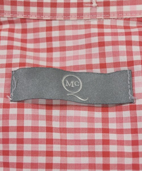 McQ（マックキュー）カジュアルシャツ 赤 サイズ:46(M位) メンズ/2200668990080