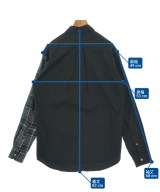 McQ（マックキュー）カジュアルシャツ 黒 サイズ:52(XL位) メンズ/2200661681145