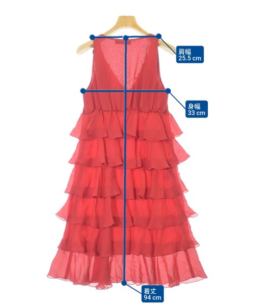 McQ（マックキュー）ワンピース 赤 サイズ:S レディース/2200648004059