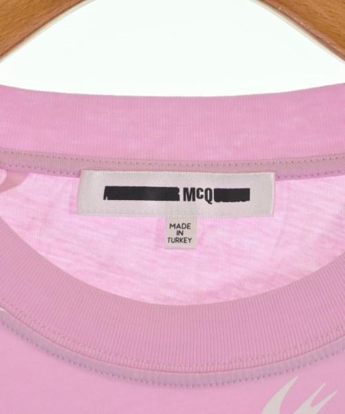 McQ（マックキュー）Tシャツ・カットソー ピンク サイズ:L レディース/2200709980148