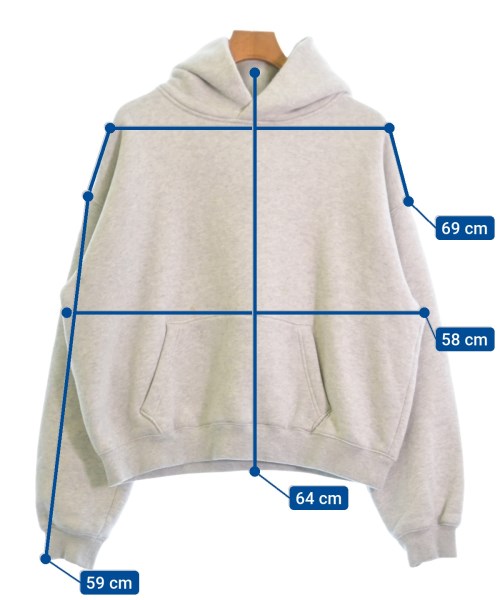 ALEXANDER WANG(アレキサンダーワン)パーカー グレー サイズ:S ALEXANDER WANG(アレキサンダーワン)パーカー グレー サイズ:S