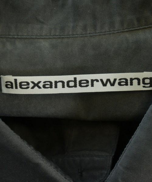 ALEXANDER WANG（アレキサンダーワン）カジュアルシャツ 黒 サイズ:1(S位) メンズ/2200637786010