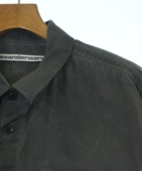 ALEXANDER WANG（アレキサンダーワン）カジュアルシャツ 黒 サイズ:1(S位) メンズ/2200637786010