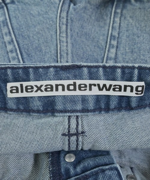 ALEXANDER WANG（アレキサンダーワン）ショートパンツ 青 サイズ:23(XS位) レディース/2200638032017