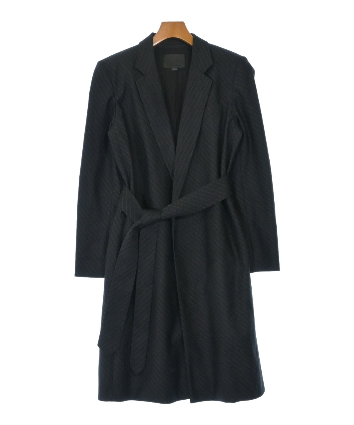 ランウェイモデル✨ALEXANDER WANG ウール レザー等 ミックスコート Blazer Dress in Wool Mohair in GREY | alexanderwang®