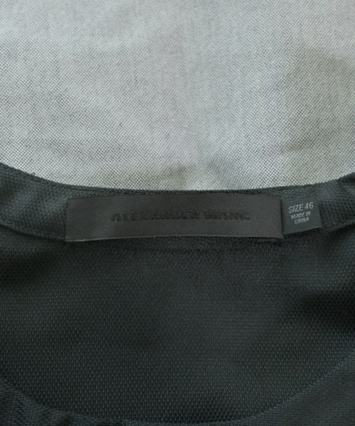 ALEXANDER WANG（アレキサンダーワン）Tシャツ・カットソー 黒 サイズ:46(M位) メンズ/2200627521324