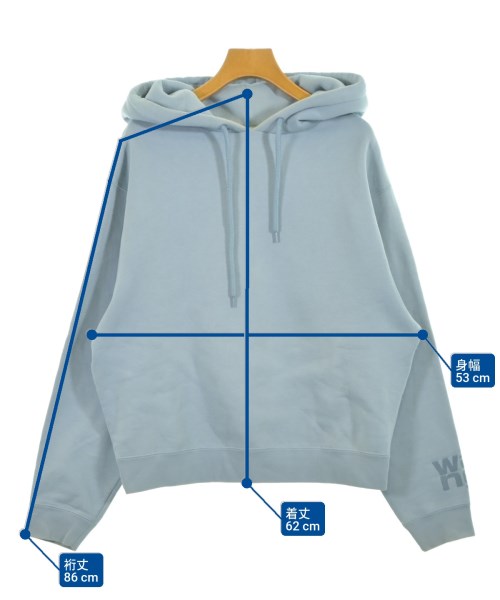 ALEXANDER WANG（アレキサンダーワン）パーカー 青 サイズ:S レディース/2200620230094