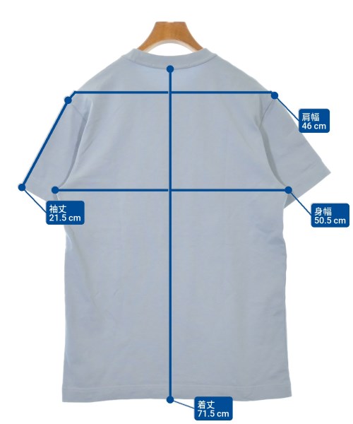 ALEXANDER WANG（アレキサンダーワン）Tシャツ・カットソー 青 サイズ:XS メンズ/2200619857011