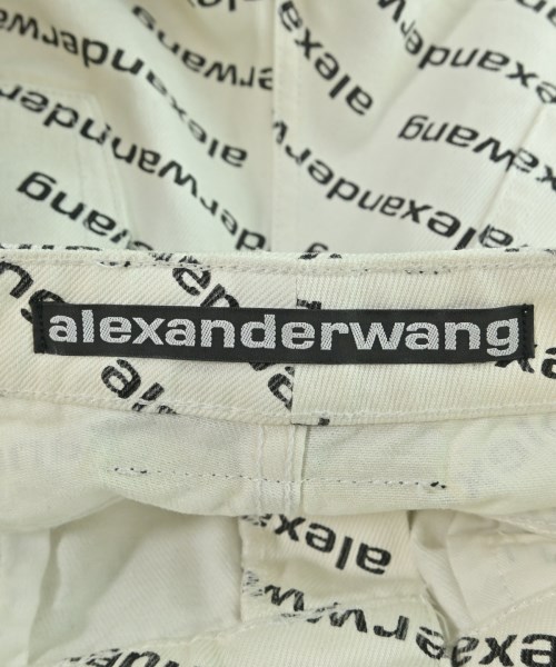 ALEXANDER WANG（アレキサンダーワン）ショートパンツ 白 サイズ:26(M位) レディース/2200626104320