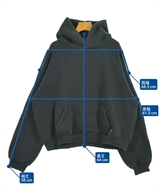 ALEXANDER WANG（アレキサンダーワン）パーカー 黒 サイズ:M メンズ/2200628058034