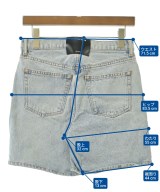 ALEXANDER WANG（アレキサンダーワン）ショートパンツ 青 サイズ:25(S位) レディース/2200629344044