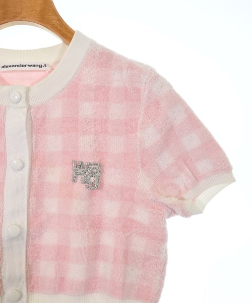 ALEXANDER WANG（アレキサンダーワン）カーディガン ピンク サイズ:S レディース/2200629825215
