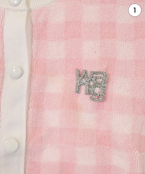 ALEXANDER WANG（アレキサンダーワン）カーディガン ピンク サイズ:S レディース/2200629825215