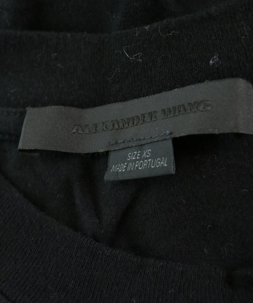 ALEXANDER WANG（アレキサンダーワン）Tシャツ・カットソー 黒 サイズ:XS レディース/2200616537077