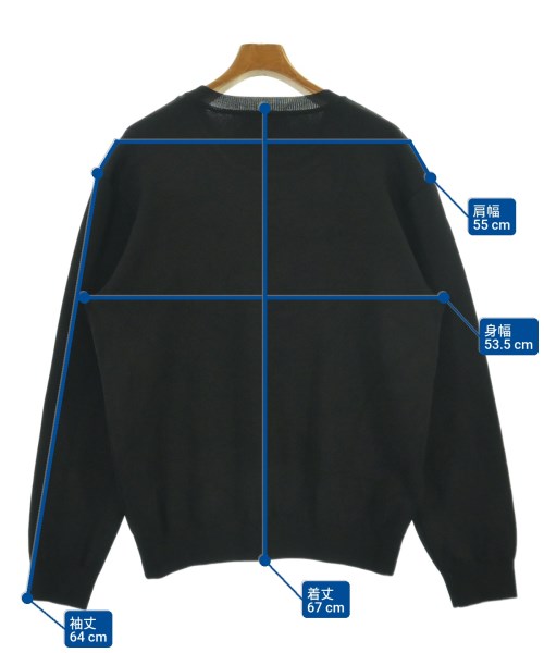 ALEXANDER WANG（アレキサンダーワン）ニット・セーター 黒 サイズ:M メンズ/2200609980552