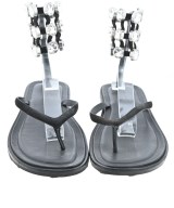 ALEXANDER WANG（アレキサンダーワン）サンダル 黒 サイズ:EU37(23.5cm位) レディース/2200607432480
