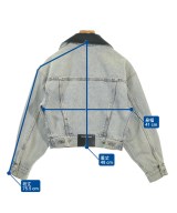 ALEXANDER WANG（アレキサンダーワン）デニムジャケット 青 サイズ:XS レディース/2200669845075