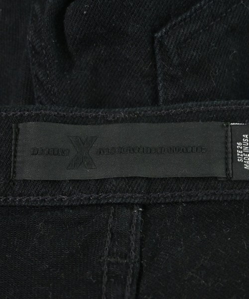 ALEXANDER WANG（アレキサンダーワン）デニムパンツ 黒 サイズ:26(M位) レディース/2200670954018
