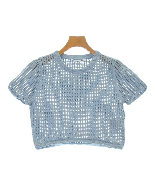 ALEXANDER WANG(アレキサンダーワン)ニット・セーター 青 サイズ:L/2200675385077