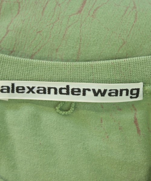 ALEXANDER WANG（アレキサンダーワン）Tシャツ・カットソー 緑 サイズ:L メンズ/2200681458031
