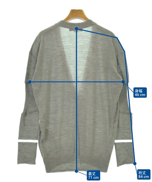 ALEXANDER WANG（アレキサンダーワン）カーディガン グレー サイズ:S レディース/2200680601407