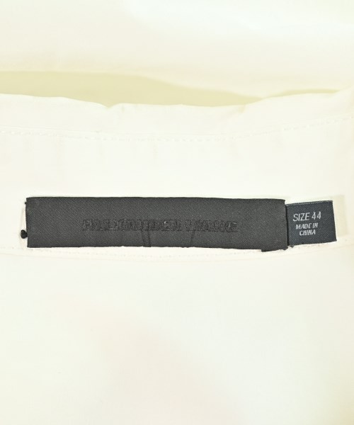 ALEXANDER WANG（アレキサンダーワン）カジュアルシャツ 白 サイズ:44(S位) メンズ/2200616707074