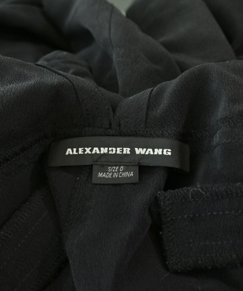 ALEXANDER WANG（アレキサンダーワン）オールインワン/サロペット 黒 サイズ:0(XS位) レディース/2200692195765