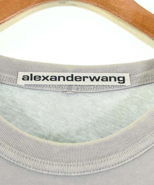 ALEXANDER WANG（アレキサンダーワン）Tシャツ・カットソー グレー サイズ:L メンズ/2200696988059