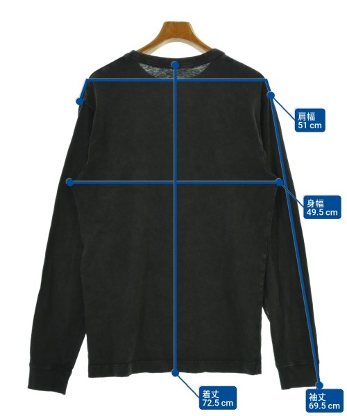 ALEXANDER WANG（アレキサンダーワン）Tシャツ・カットソー グレー サイズ:S メンズ/2200697631077