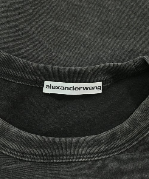 ALEXANDER WANG（アレキサンダーワン）Tシャツ・カットソー グレー サイズ:S レディース/2200697631084