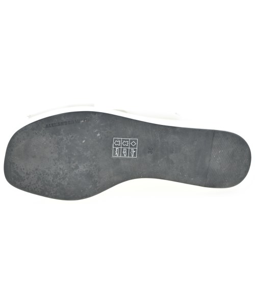 ALEXANDER WANG（アレキサンダーワン）サンダル 白 サイズ:EU36(22.5cm位) レディース/2200698848658