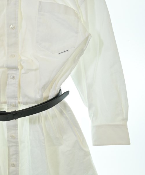 ALEXANDER WANG（アレキサンダーワン）シャツワンピース 白 サイズ:0(XS位) レディース/2200657669324