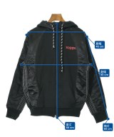 ALEXANDER WANG（アレキサンダーワン）パーカー 黒 サイズ:2XS レディース/2200660083018