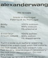 ALEXANDER WANG（アレキサンダーワン）スウェット 紺 サイズ:S レディース/2200661340097