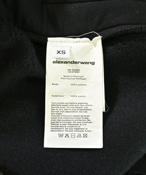 ALEXANDER WANG（アレキサンダーワン）スウェットパンツ 黒 サイズ:XS メンズ/2200711548015