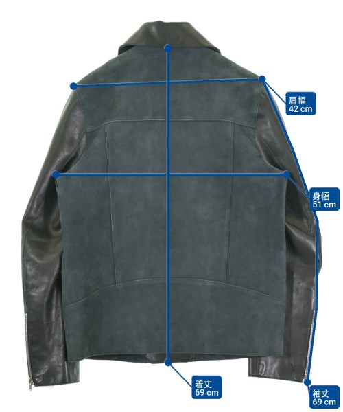 ALEXANDER WANG（アレキサンダーワン）ライダース 紺 サイズ:0(XS位) レディース/2200714951027