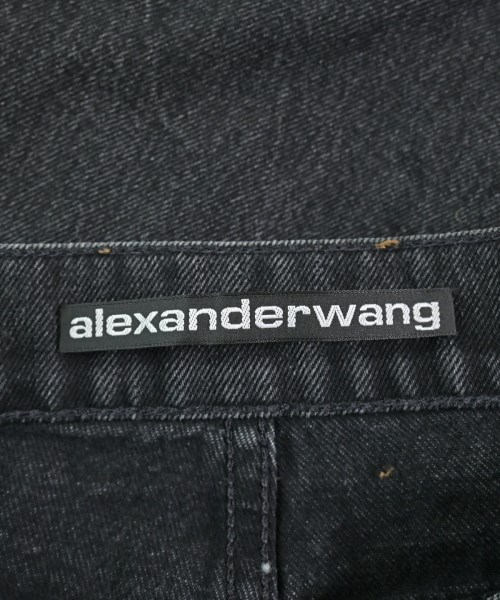 ALEXANDER WANG（アレキサンダーワン）デニムパンツ 黒 サイズ:25(S位) レディース/2200717638017