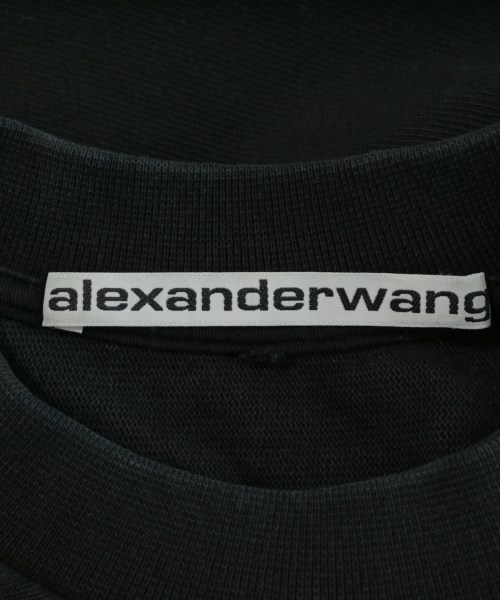 ALEXANDER WANG（アレキサンダーワン）Tシャツ・カットソー 黒 サイズ:L メンズ/2200718985073
