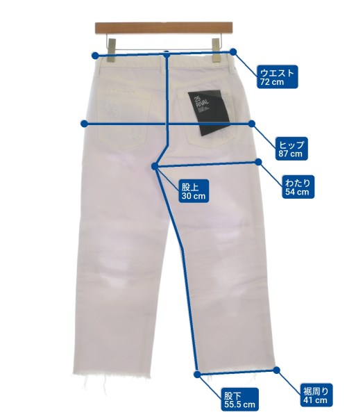 ALEXANDER WANG（アレキサンダーワン）デニムパンツ 紫 サイズ:25(S位) レディース/2200646258034