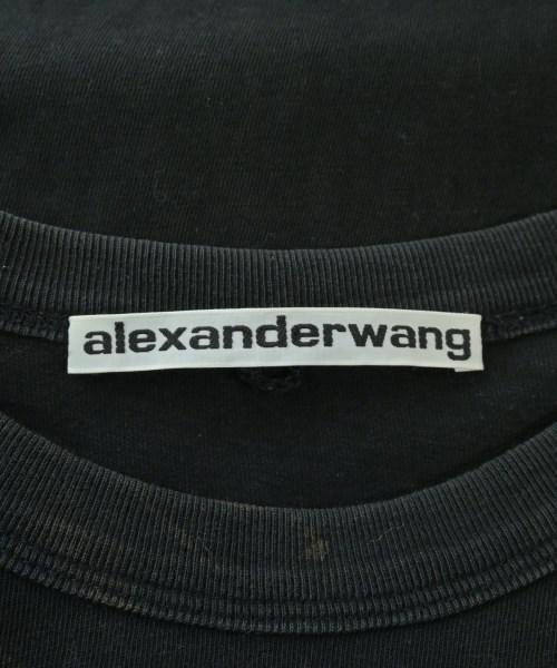 ALEXANDER WANG（アレキサンダーワン）Tシャツ・カットソー 黒 サイズ:S メンズ/2200647634172